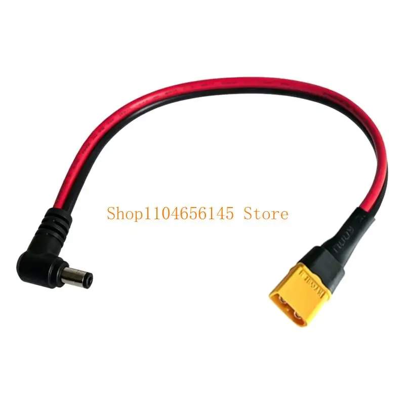 652F XT60H to DC5521 Power Cable for Portable Power Setups