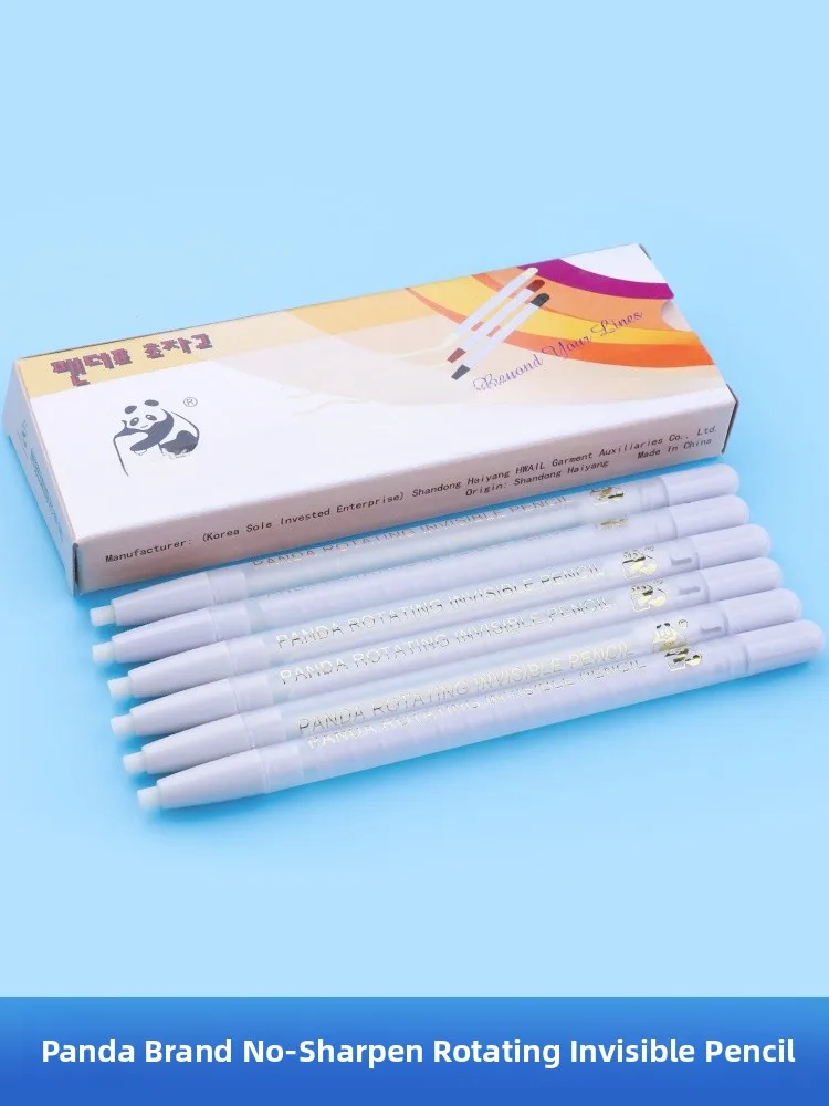 قلم طباشير غير مرئي عالي الحرارة من ماركة فانيسينج باندا، أداة رسم خطوط دوارة بدون شحذ، مثالية للخياطة المنزلية والأعمال اليد... #4
