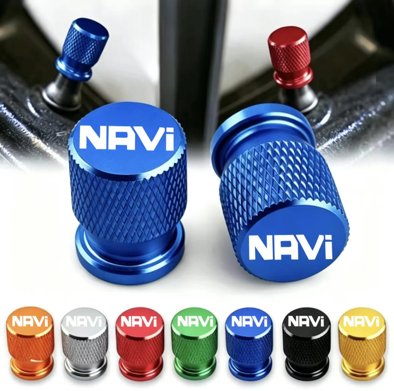 Latest Motorcycle Tire Valve Stem Cap for Honda Navi Series Models Universal Fit Valve Cap
