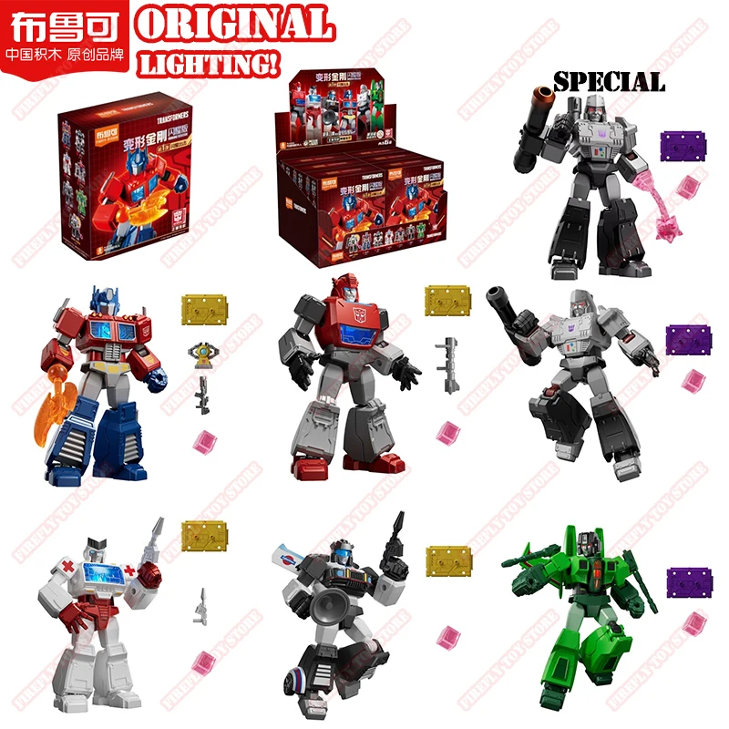 

Original Transform Animation Movies Peripheral Toys Megatron Acid Storm Shining Version luminous Movable Model Figure Collection