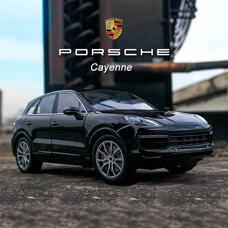 

WELLY 1:24 Porsche Cayenne Turbo SUV Alloy Car Model Diecast Metal Off-road Vehicles Car Model High Simulation Children Toy Gift