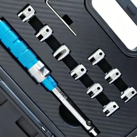 11Pcs Spoke Torque Wrench Set 2-10NM With 10 Interchangeable Heads For Motorcycle Bike Wheel Maintenance Tools