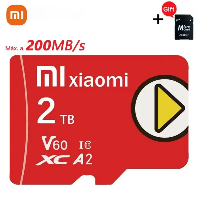 Original Xiaomi SD 1TB Micro TF Mini SD-Karte 256GB 512GB 128GB 64GB TF-Speicher Flash-Karte für Telefon/Computer/Kamera Drops hipping