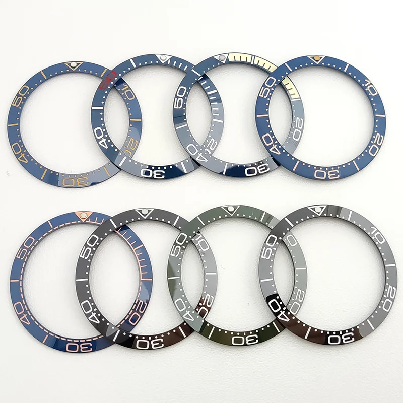 นาฬิกาการปรับเปลี่ยนอุปกรณ์เสริม38MM เซรามิค Bezel Multi-สี,นาฬิกากล่องบรรจุภัณฑ์40มม.สำหรับชาย30.5มม.