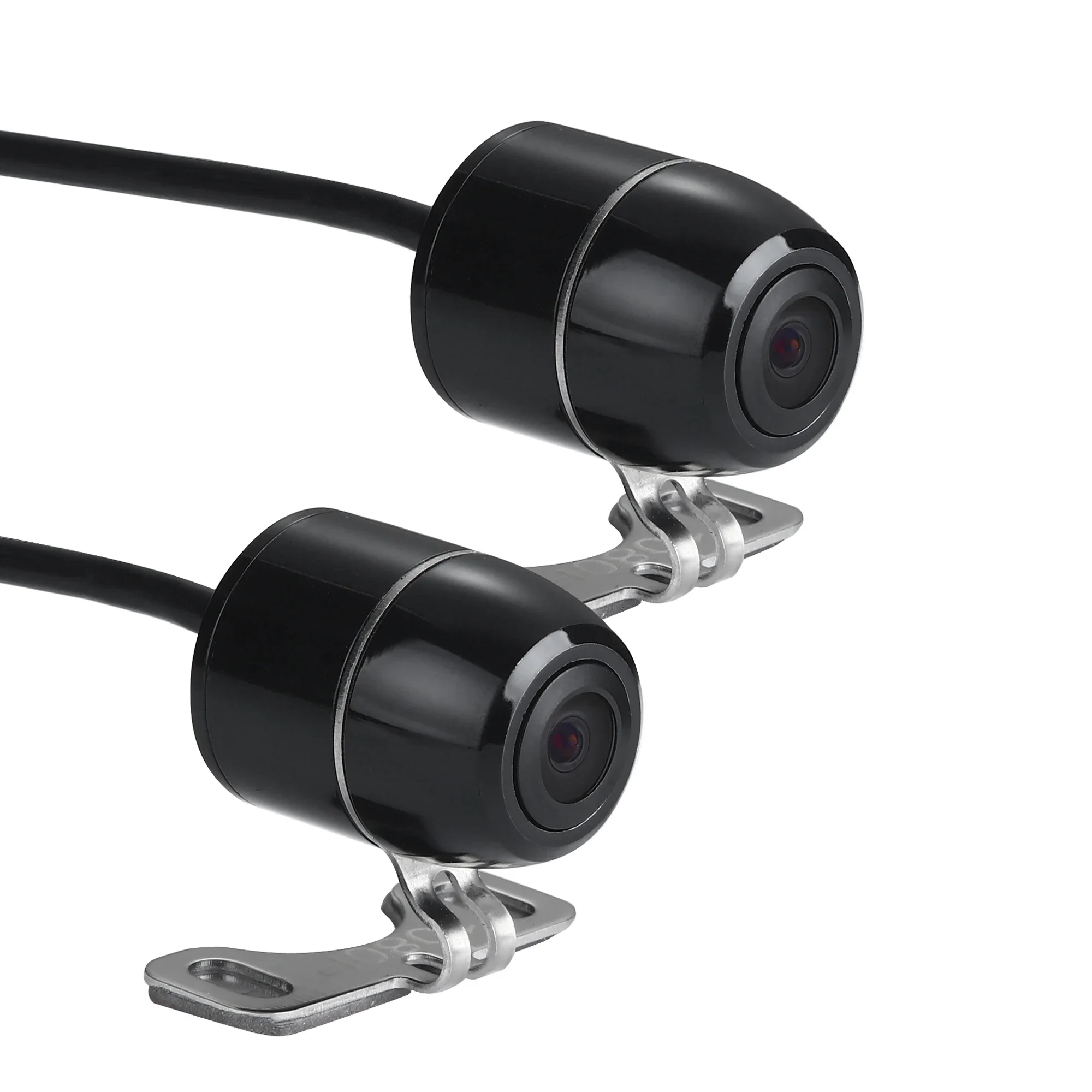 WiFi GPS Motorcycle DVR Dash Cam Full HD 1080P+1080P Front Rear View Waterproof Motorcycle Camera Black Recorder Box