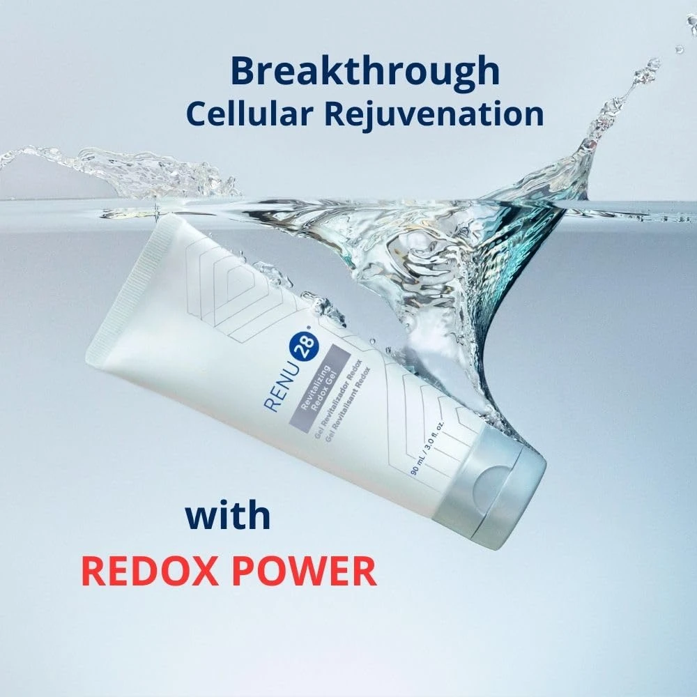 28 Revitalizing Redox Gel (3 Oz) - Wrinkle and Cellulite Reducer, Skin Renewal, Youthful Glow - Smooths, Firms & Heals