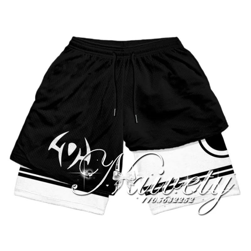 Jujutsu Kaisen Zenin Clan Symbol 3D Print Shorts Men Women 2026 Summer Breathable Quick Dry Streetwear Casual Sports Shorts