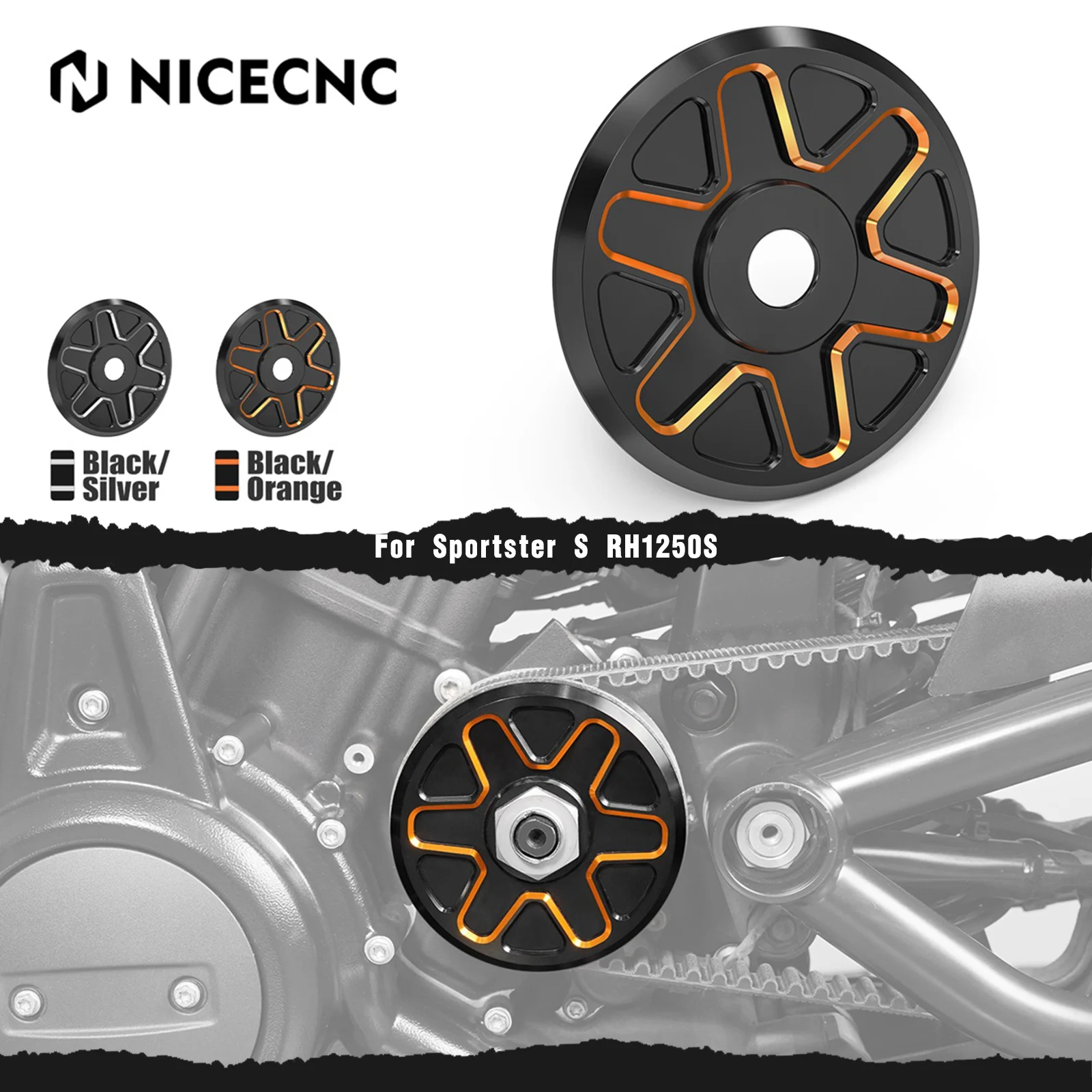 

For Harley Sportster S RH1250S 2021-2024 Front Sprocket Cover Guard Nightster RH975 2022-2024 Special RH975S 2023-2024 RH975/S