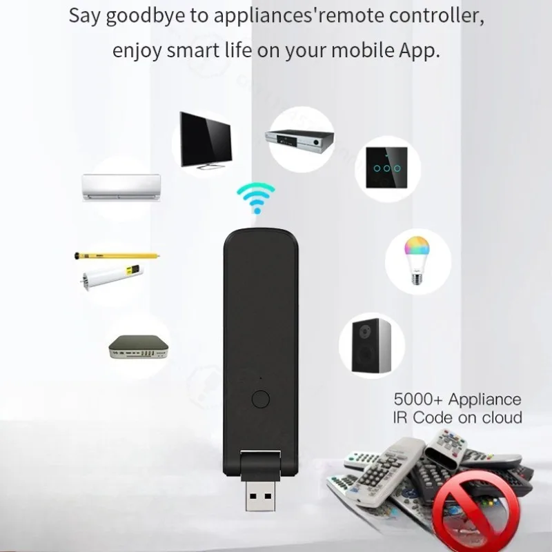 Smart  IR Remote Controller Voice Timing APP Remote Control Air Conditioner Home Infrared Universal Household Automation Device view 3