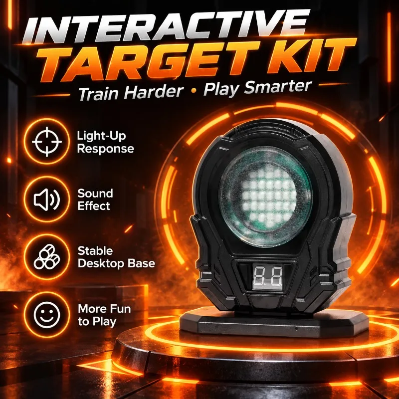 Sturdy Build Electronic Practice Target Auto Score Record Sensing Receiver Hobby Parts