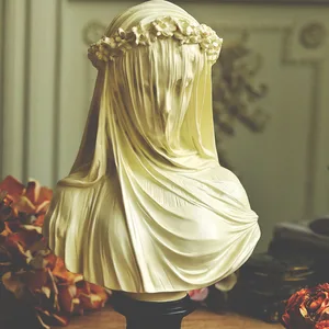 Cetakan Silikon Lilin Wanita Terselubung Pengantin Wanita Patung Payudara Antik Cetakan Silikon Tubuh Wanita Cetakan Silikon 12 penjualan terbaik patung mr darcy - №