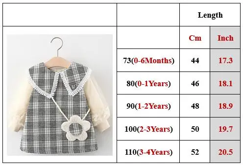 Fall Kid Girl Dress+Flower Bag Lace Puff Sleeve Elegant Princess Dress Doll Collar Wedding Costume Baby Girl Clothes Birth A1093