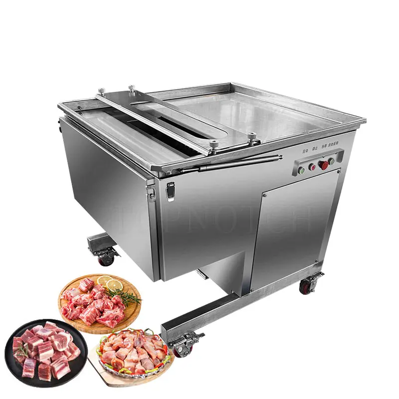 High Efficiency Rib Cutter Poultry Mutton Mutton Steak Fresh Pork Chop Cutting Machine