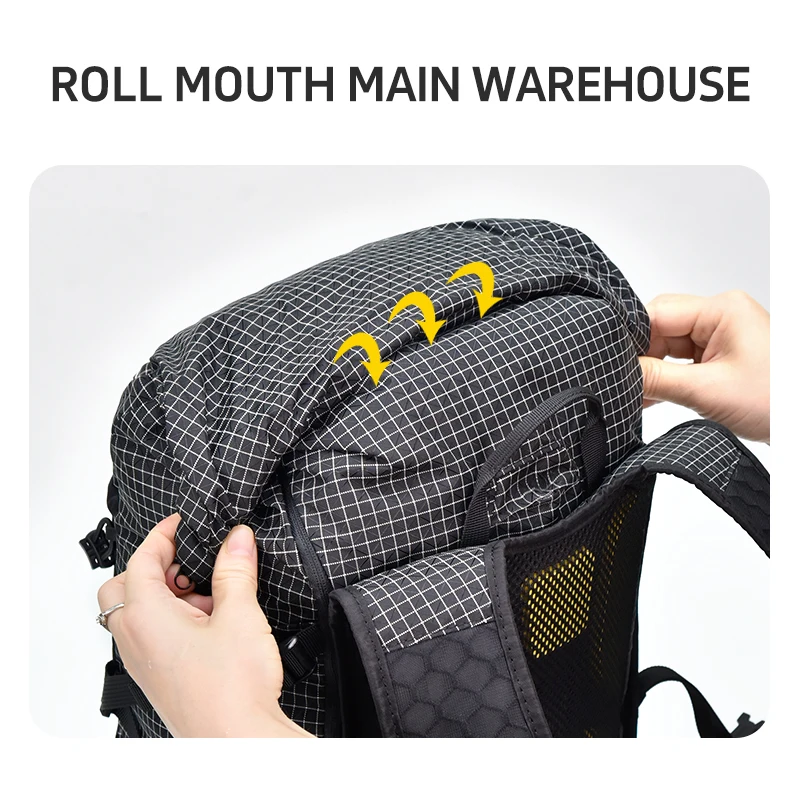 Anmeilu-mochila de Montañismo para hombres y mujeres, Mochila deportiva ligera de gran capacidad, viaje al aire libre, senderismo, todoterreno, 30l