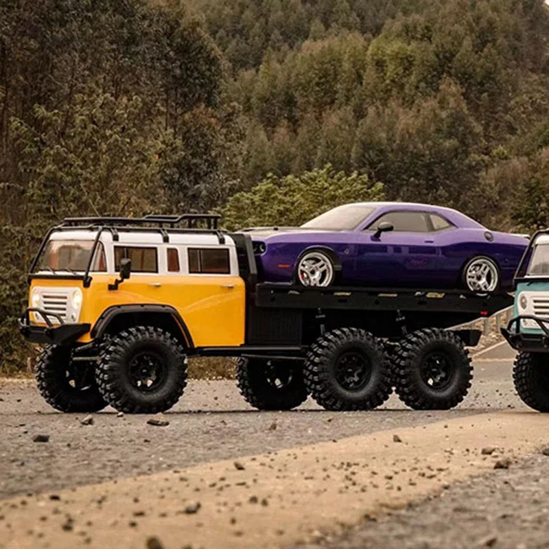 CROSSRC 1/10 6*6 EMO JT6 RTR Differentieel Twee-Speed Cross Laag Zwaartepunt Klimmen Auto Apv Model Speelgoed