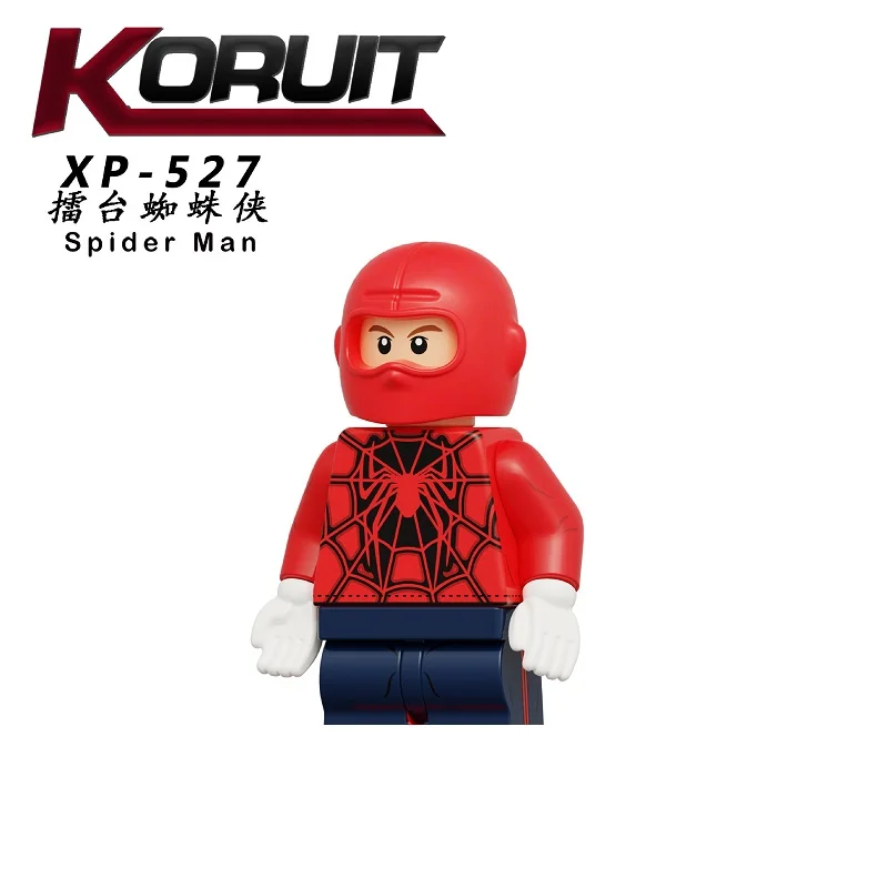 مكعبات بناء صغيرة للبطل الخارق من مارفل، إصدارات متعددة من Spider-Man، Penny، دمى قابلة للجمع، مناسبة كهدية للأولاد