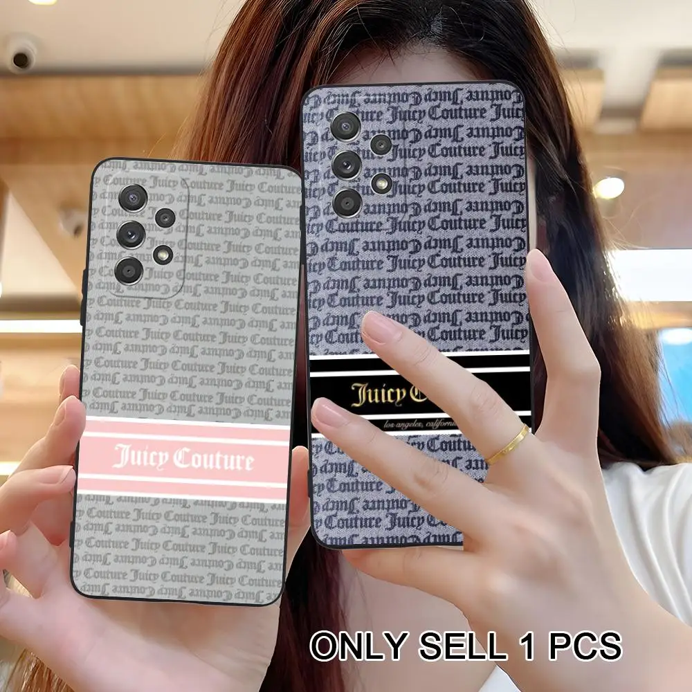 Fashion Juicy Phone Case for Samsung Galaxy A56 55 54 53 52 51 36 35 34 23 17 16 15 5G Soft TPU Shockproof Cover