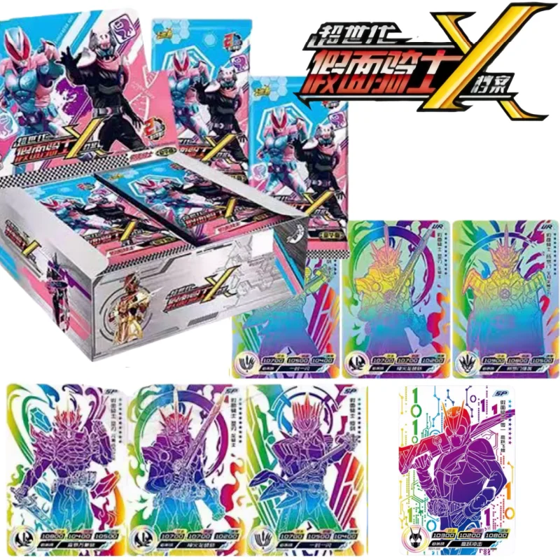 

New Masked Rider Collectible Cards Cartoon Masked Rider Game Cards Anime Merchandise Holiday Gifts Deluxe Edition Trendy Toys