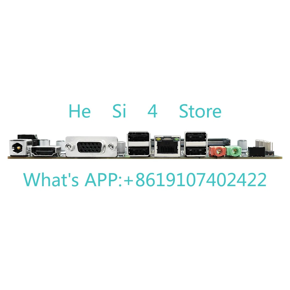 HM65 올인원 컴퓨터 마더보드 DDR3 메모리(COM 인터페이스 포함) ITX 산업용 제어 마더보드 DC12V-19V 전원 공급 장치 썸네일 4
