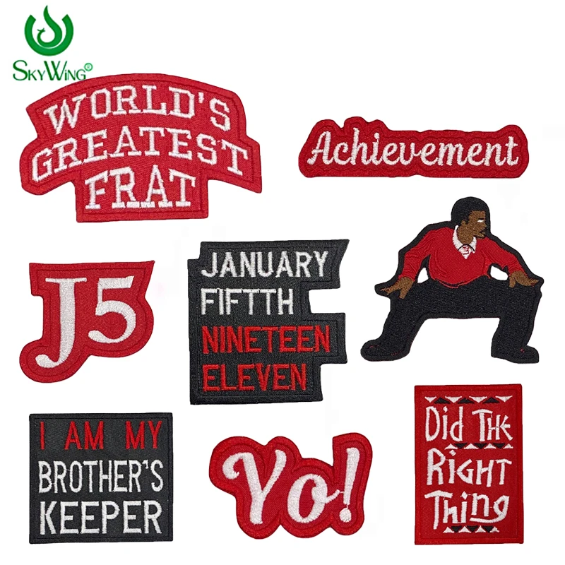 Paquete de Parches Termoadhesivos Kappa Alpha Psi, Artículos de Fraternidad, Brother's Keeper J15 Shimmy, Juego de Parches Bordados Kappa