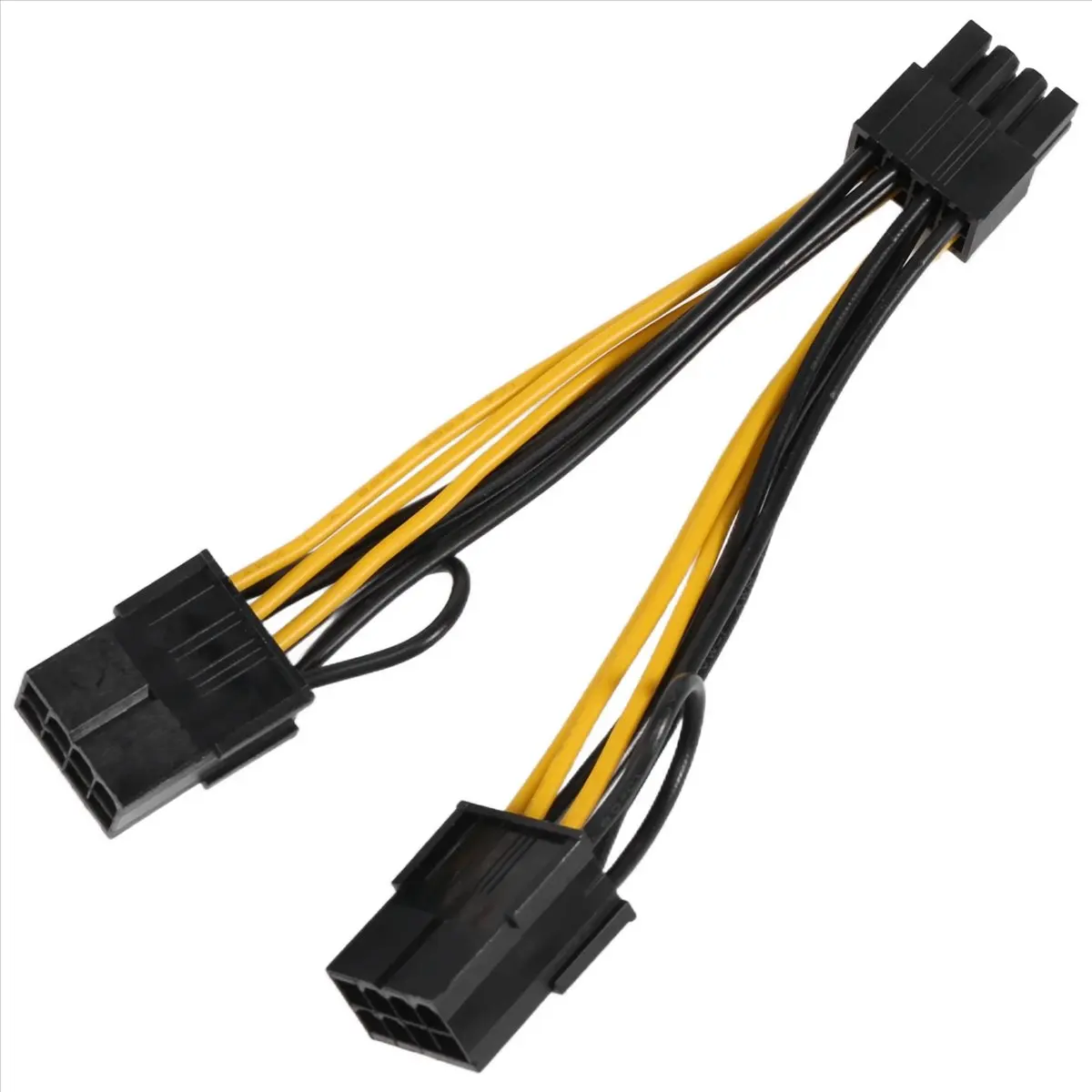 HDL 8Pin to Dual 8Pin(6+2) Power Cable GPU Power Cable for Tesla K80 M40 M60 P40 P100