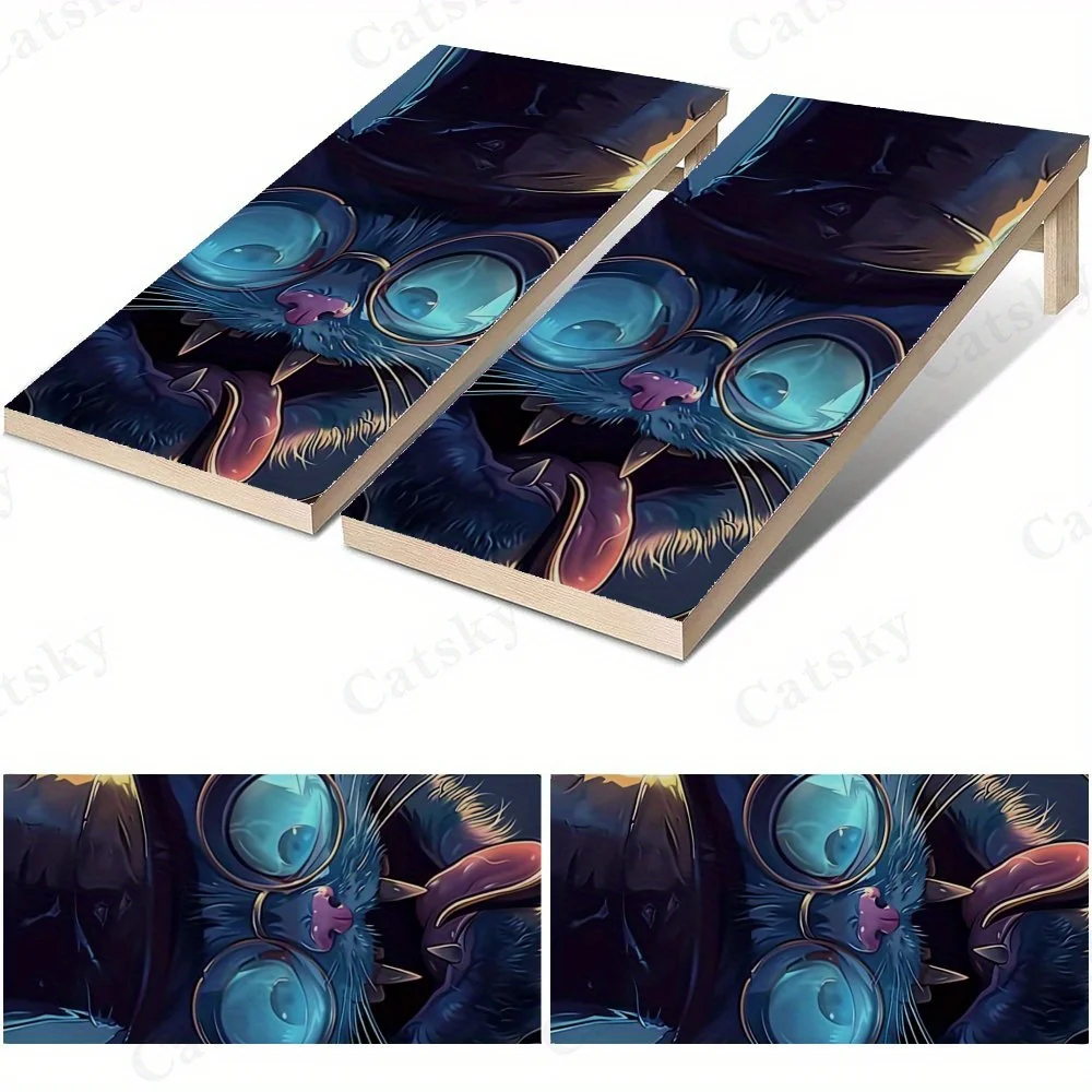 Mystic Cat   Sandbag Board Sticker.This sandbag board sticker is made from high-quality materials, offering excellent durability