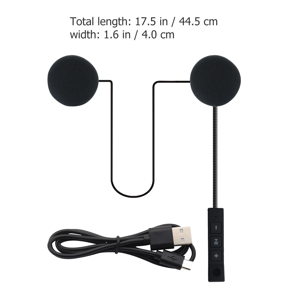 

Headphones Wireless Motorbike Earphone Compatible Durable Fine Workmanship Motorcycle Radio