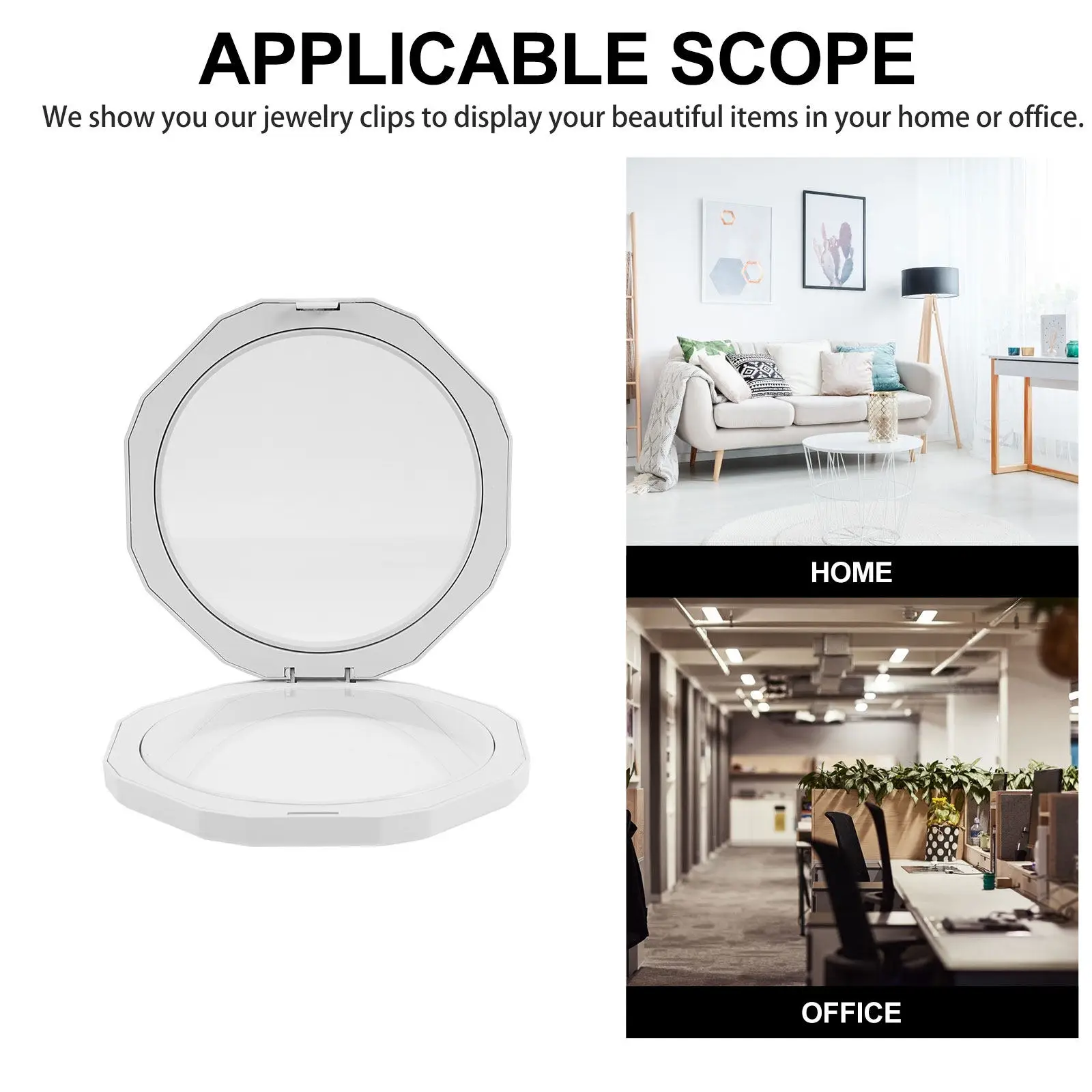 

2 шт. прозрачные плавающие коробки для украшений, мини-органайзеры, портативные футляры для хранения, для путешествий, подарков, упаковки ювелирных изделий