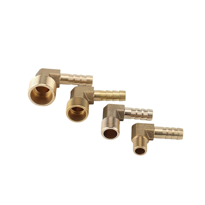 Hose Barb OD 6-19mm 90 Degree Male Thread 1/8\