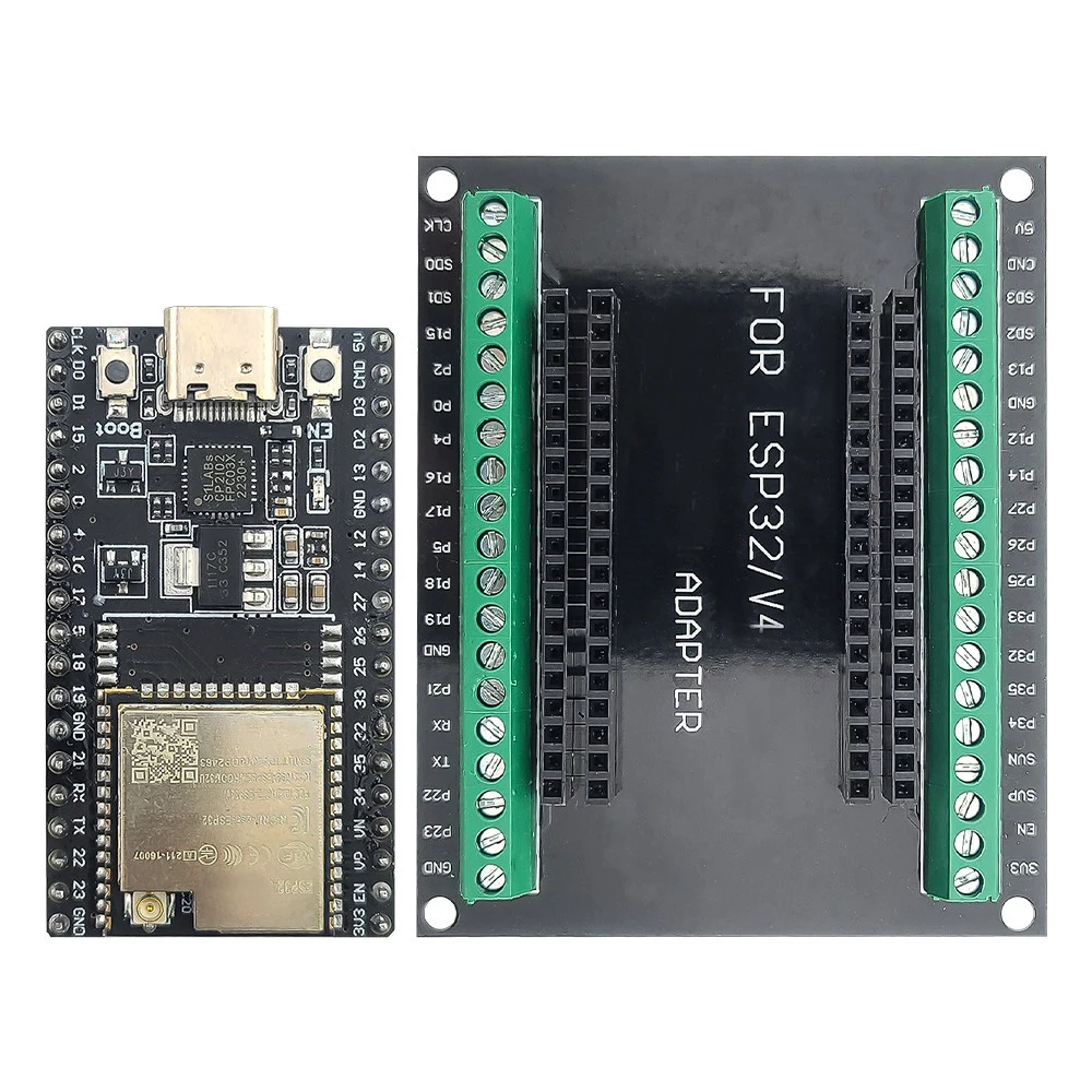 ESP32 Development Board with Extend Port Expansion Board Kit ESP32-32U BT Wifi Module Type-C 38PIN ESP32-DevKitC CP2102