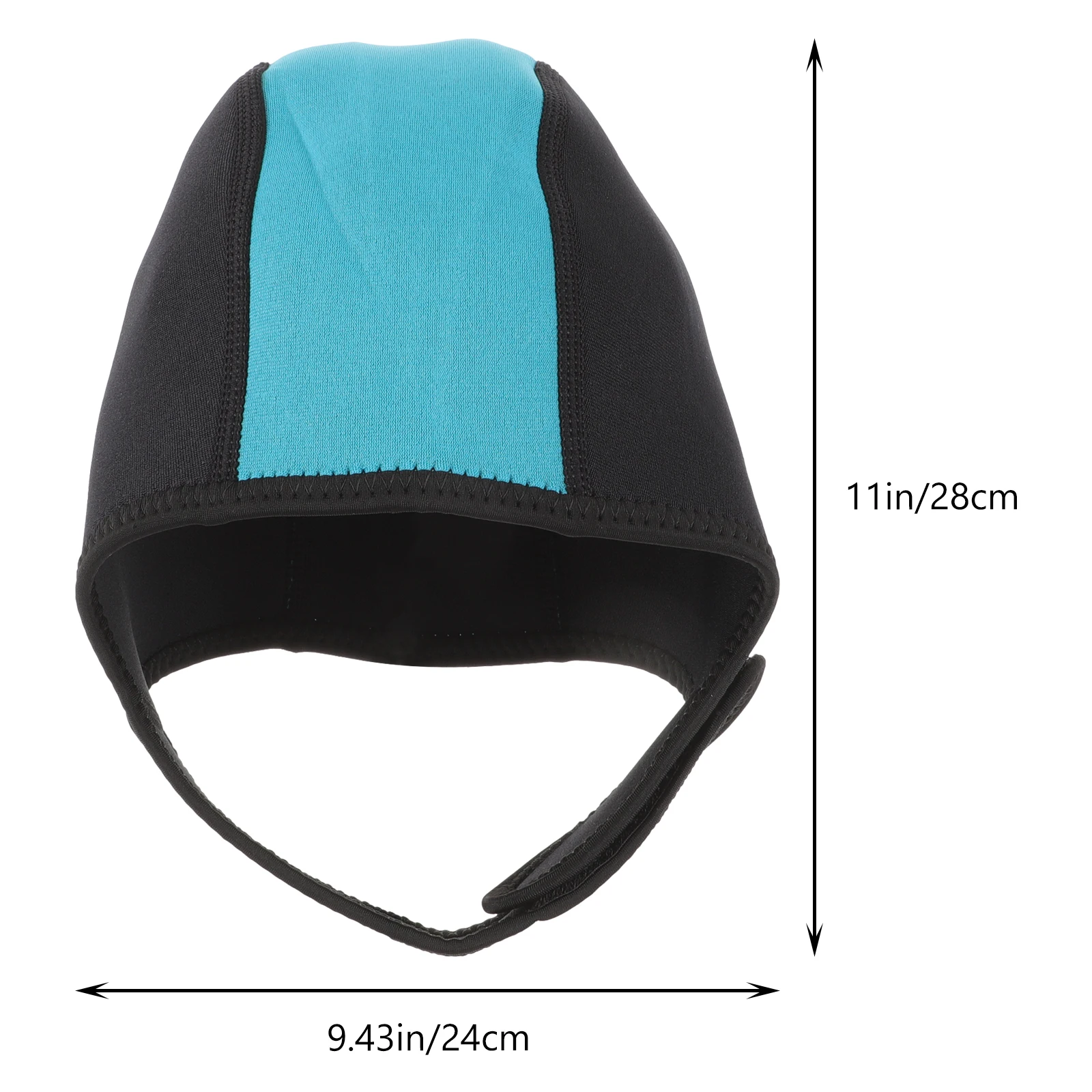 رائعة الغوص رئيس حامي الغوص هود قابل للتعديل تصميم قبعة السباحة للرجال النساء قبعات السباحة للرجال #4