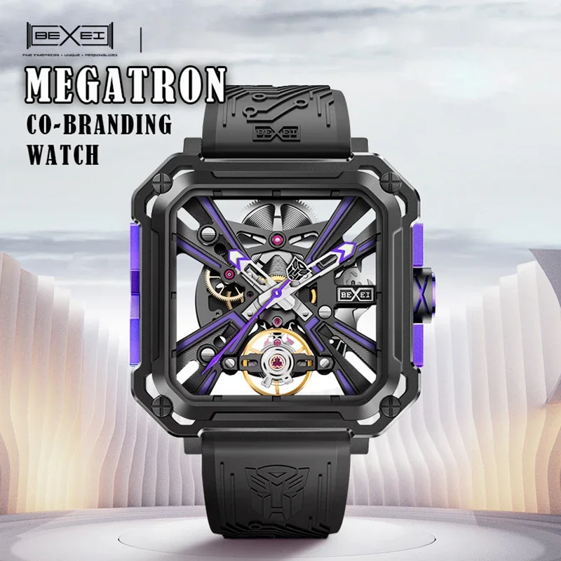 

BEXEI Movement Watches Man Automatic Mechanical Cool Fashion Men's Watch Luxury 9102