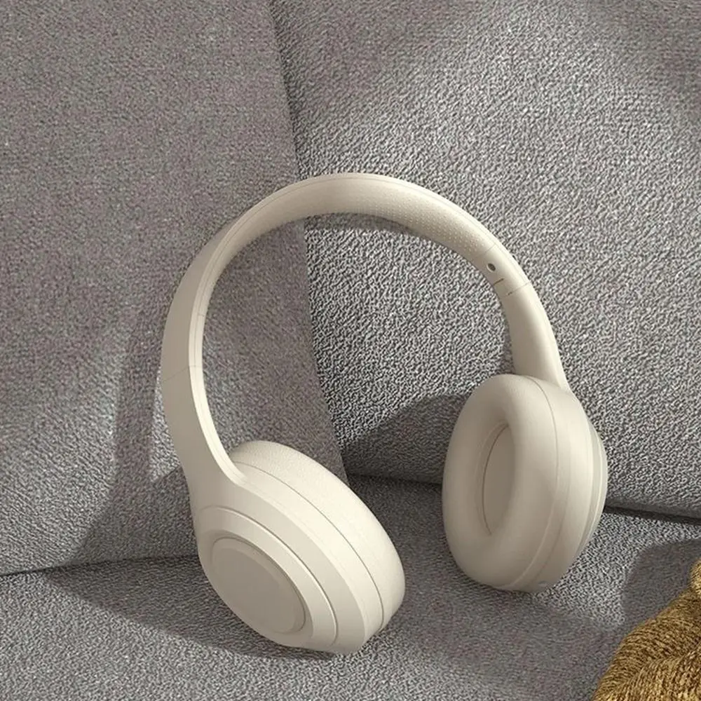 Bluetooth 5.3 Wireless Bluetooth Headphones Foldable Design HIFI Stereo Over Ear Headsets Adjustable Headband Noise Reduction