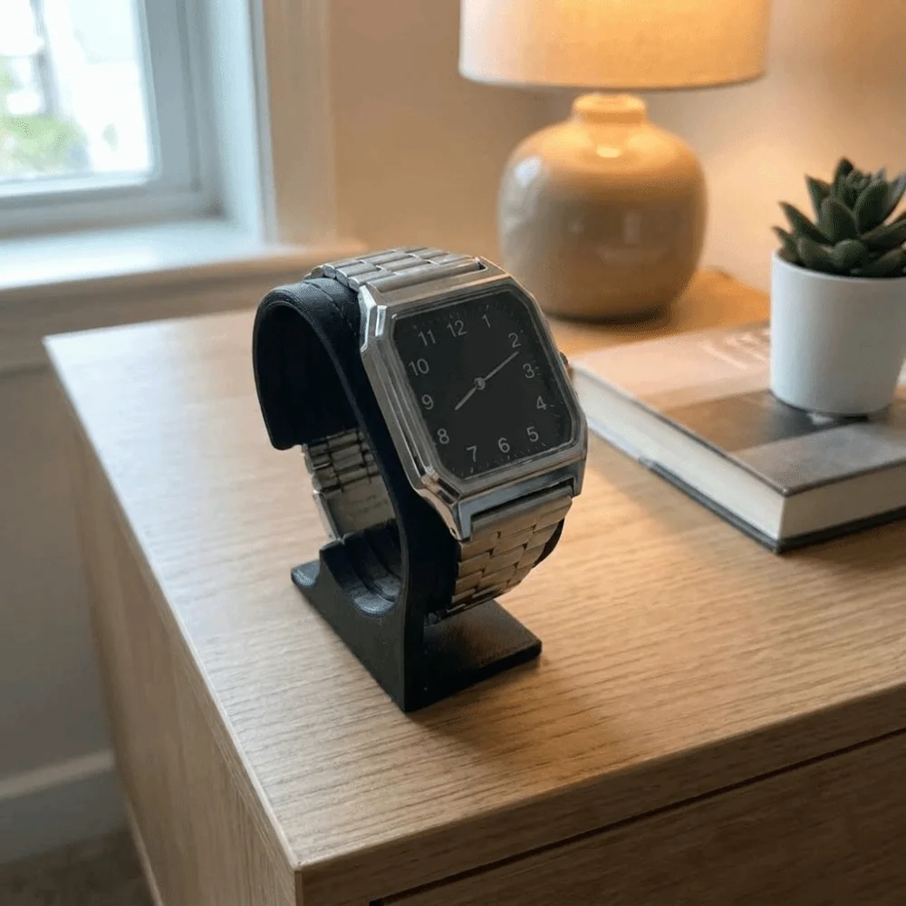 Versatile Watch Display Stand Multi-Functional Modern Decor Display Stand Organizer 3D Printing Elegant Jewelry Display Rack