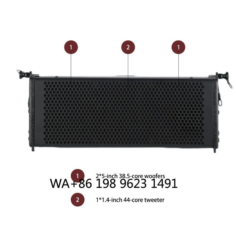 

Dual 5 Inch Neodymium Magnet Line Array Speaker Professional PA System for Concert Event Party Audio Performance
