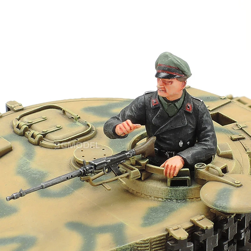 Tamiya-Kit de modèle militaire en plastique précieux assemblé, tigre de milieu de gamme allemand, 35194, 1/35