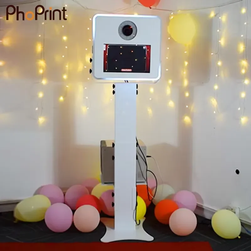 for Phoprint Portable Digital SLR Camera Touch Screen Photo Booth Cheap Party Photo Booth Equipment