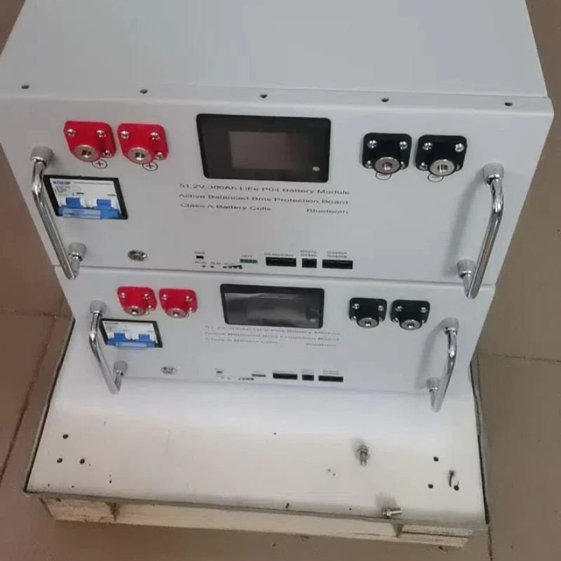 2026-48V 280Ah 300Ah LiFePO4 Battery Pack Rack Mounted Battery With 200A BMS Solar Home Energy System Storage