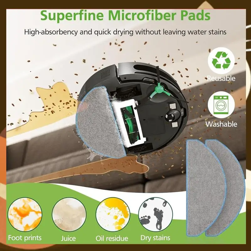 

Hot Replacement Parts For Irobot Roomba Q052 / 105 Vac / 105 Combo Robot Vacuum Q0520 105 Accessories