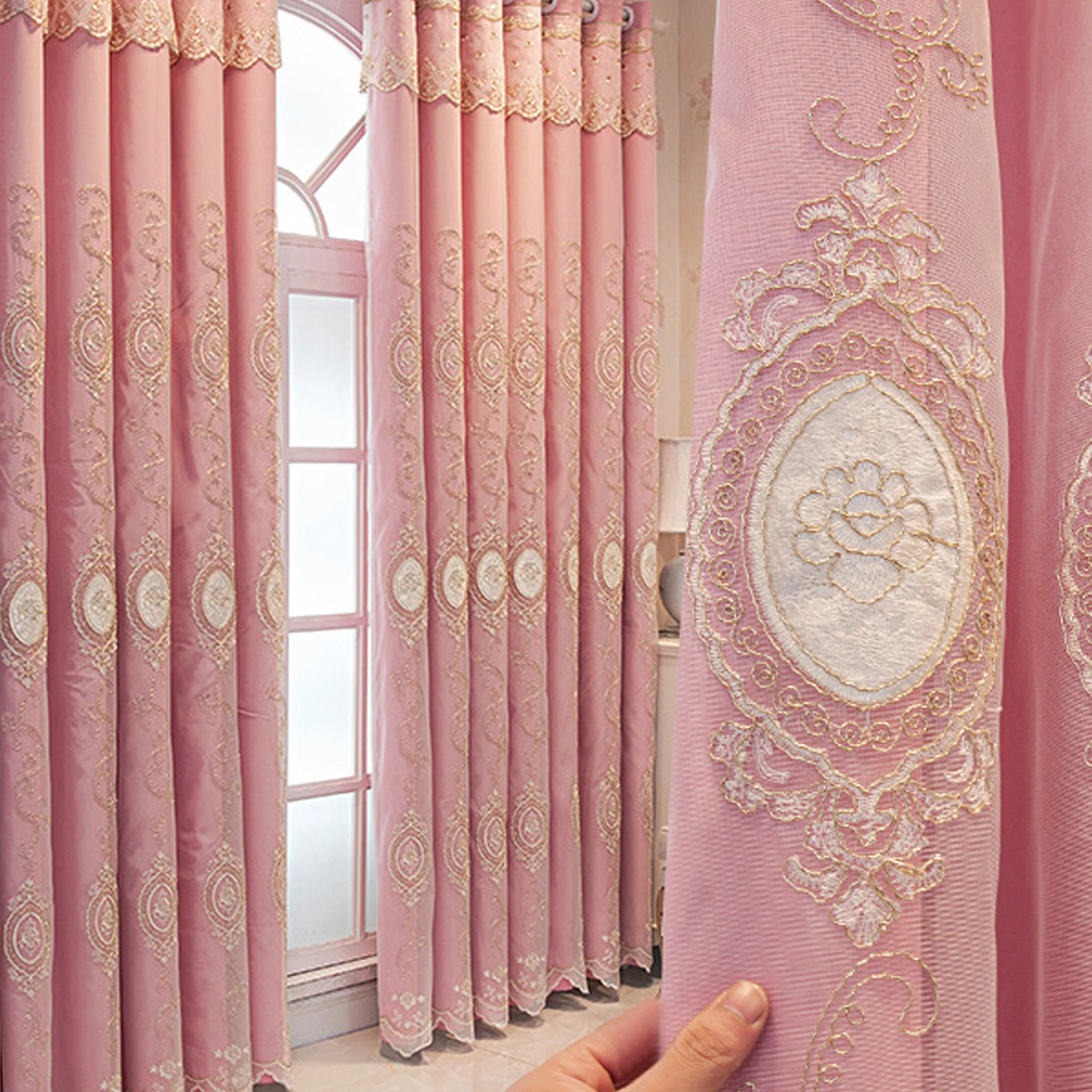 1Pc Pink Color Luxu… - image