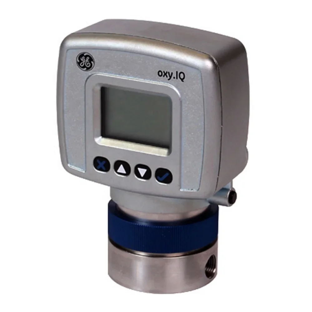 2025 Premium Products Brand New GE Panametrics oxy.IQ Oxygen Transmitter OXY.IQ-312-0 Two-wire loop-powered 4 to 20 mA Display w