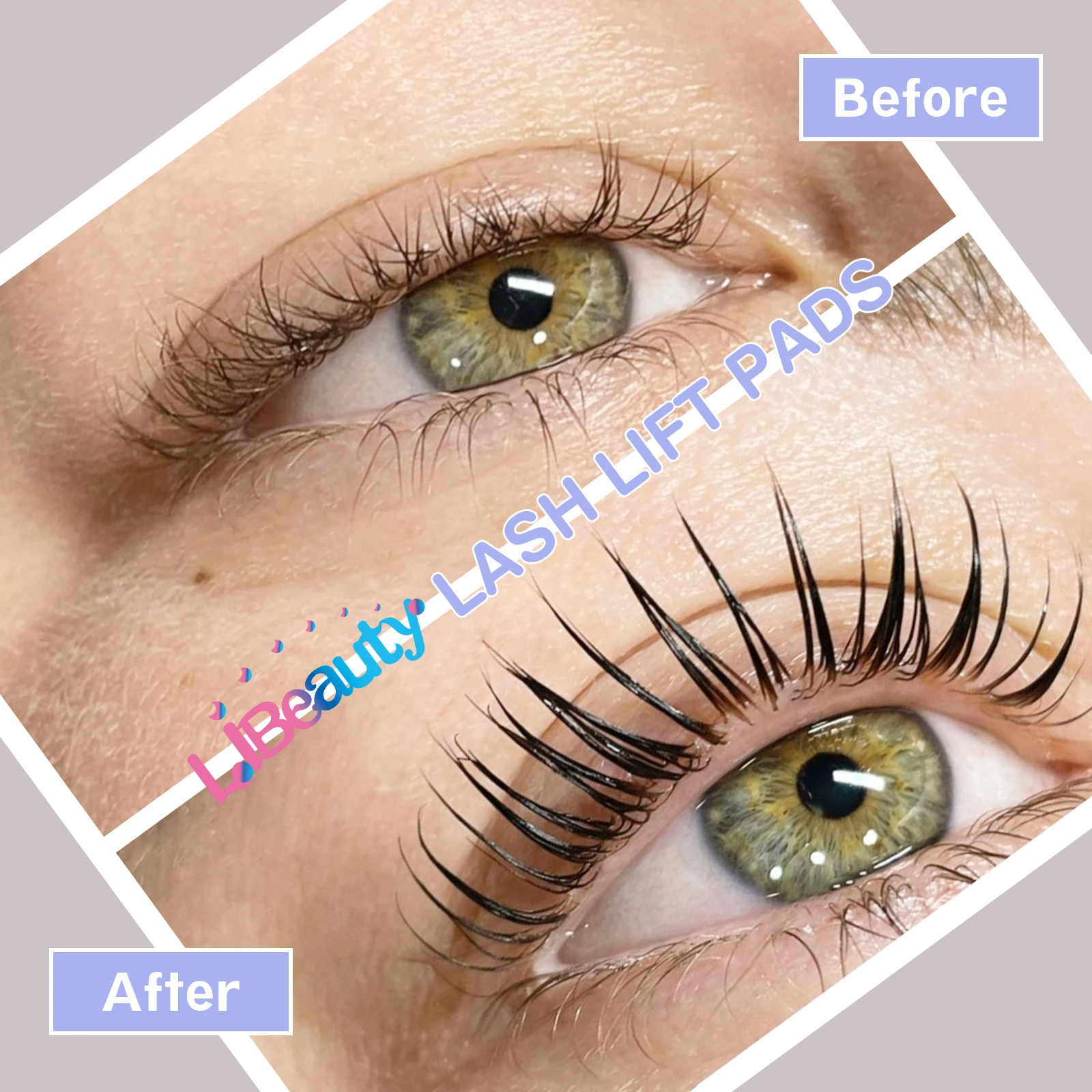 Libeauty 7 Paar Silikon Katzenform Wimpern-Lifting-Pads Klebende Wimpernlifting-Pads 3D Wimpern-Perming L-Curler Zubehör Make-up-Tool – Detail 3