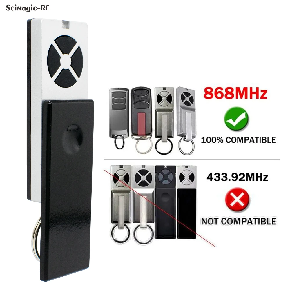868MHz TX2REV TX4REV TX4REVF TX4EVF TX2EV TX4EV 868MHz Garage Door Opener /Gate Remote Control