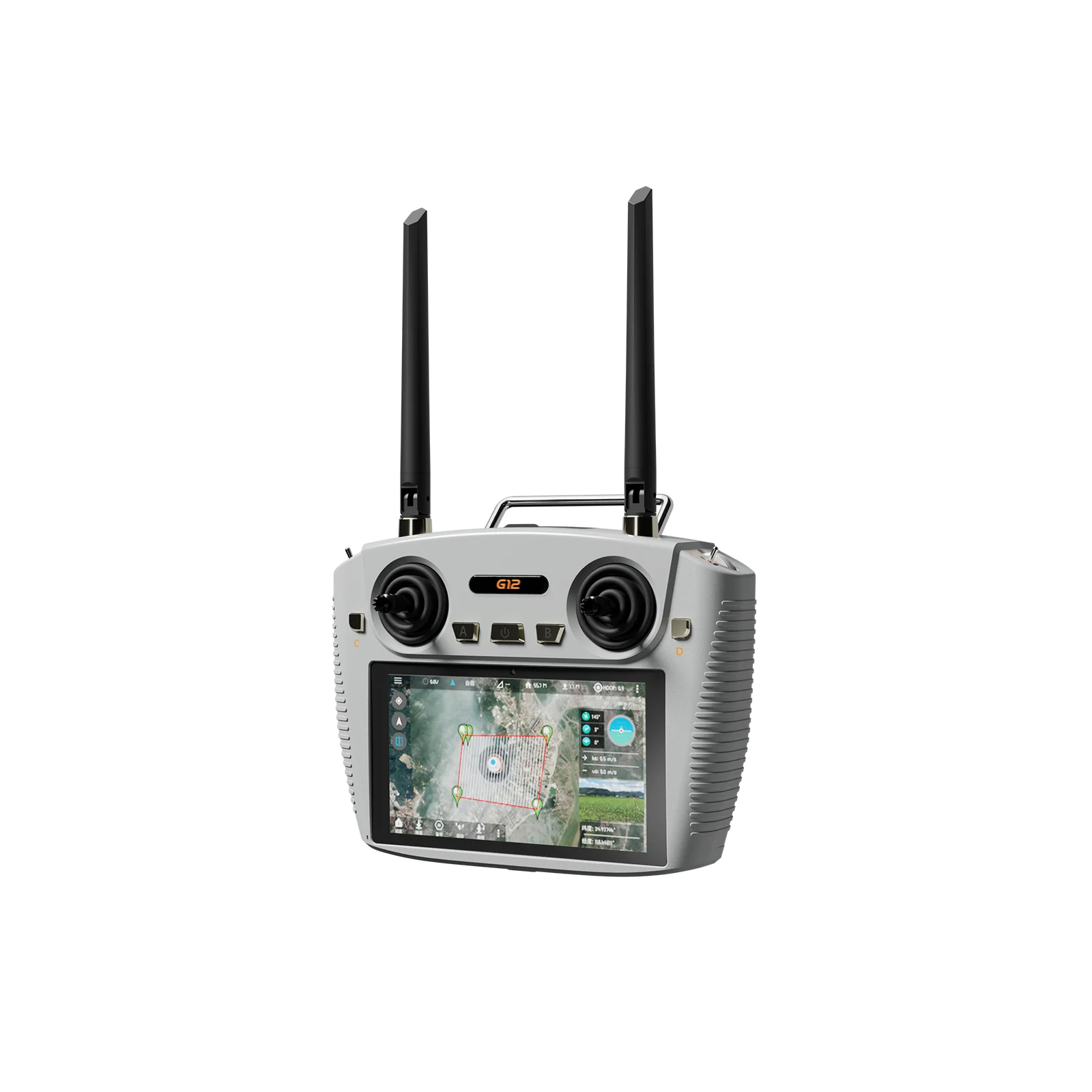 SKYDROID G12 Drone Controller 20KM HD Digitale transmissie 6nm CPU 2.4/5.8G Dual Band, 1080P Display, 10000mAh Lange batterijduur