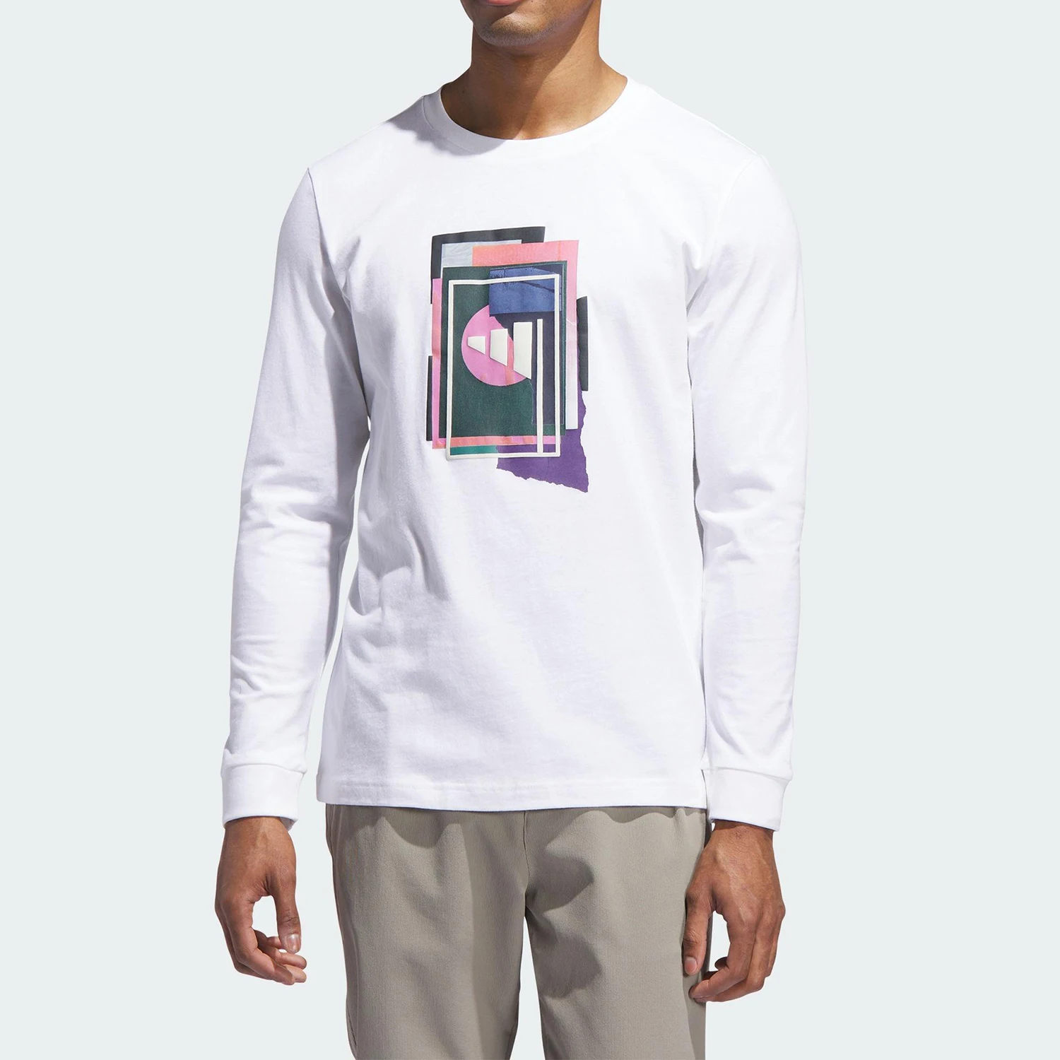 

Мужская футболка с длинным рукавом Adidas Authentic M BTC GFX LS T для гольфа JX1756