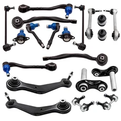 Front+Rear Control Arm Ball Joint Suspension Kit for BMW X5 2.5i 3.0i 4.4i 4.8is for E53 2000-2006 Front Lower 20pcs