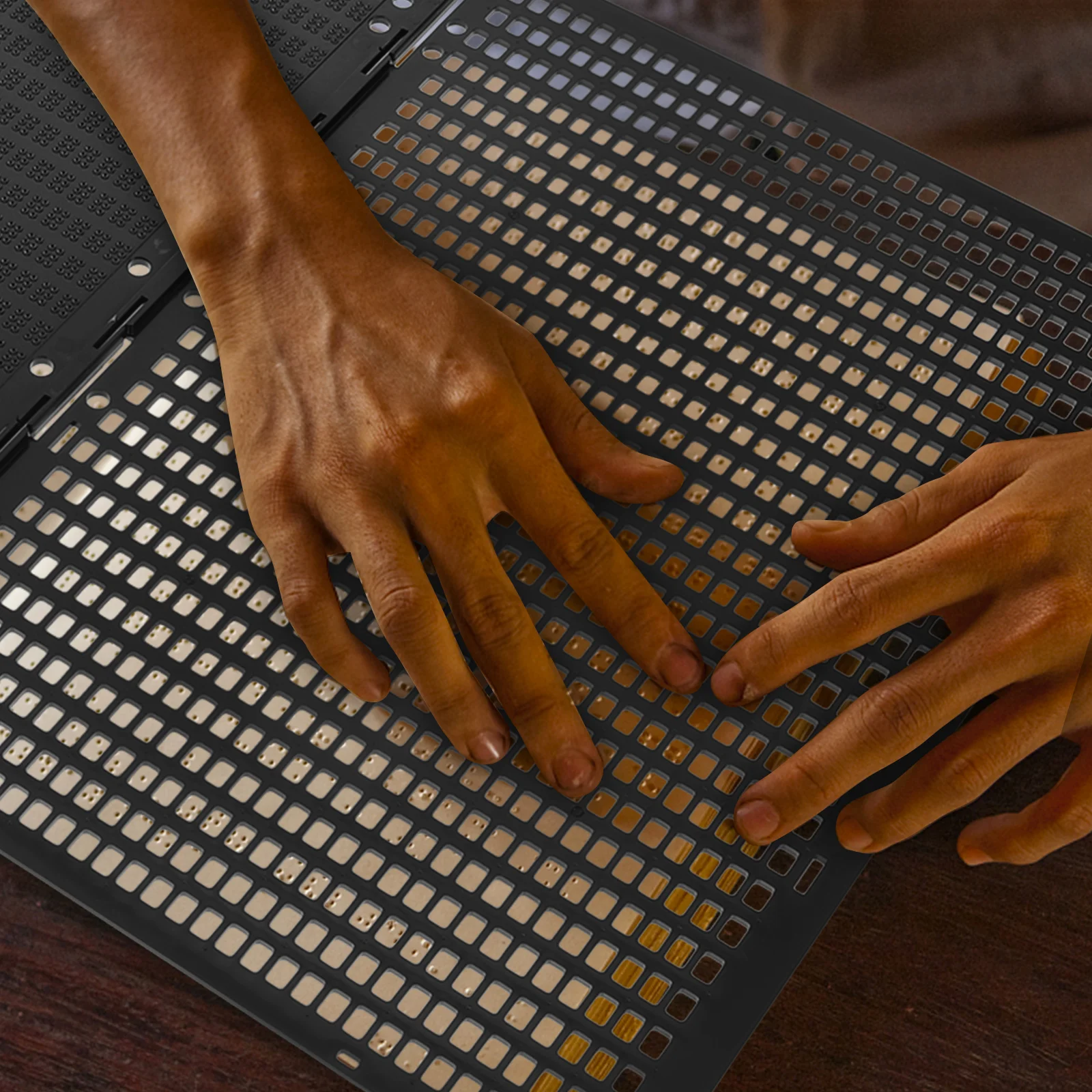 

27 Lines 30 Braille Writing Portable Durable Stylus Included Learning Tool For Visually Impaired Beginners Home