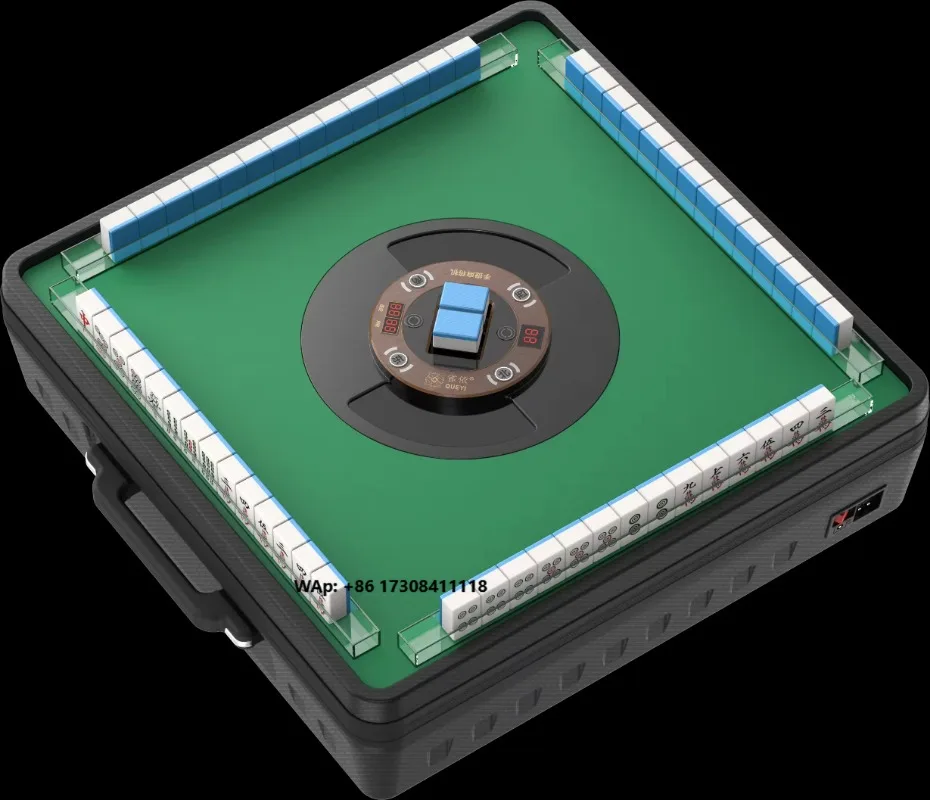Automatic Mahjong Machine Portable MahjongTable for Home Entertainment Gambling Table Mahjong Mahjong Tables