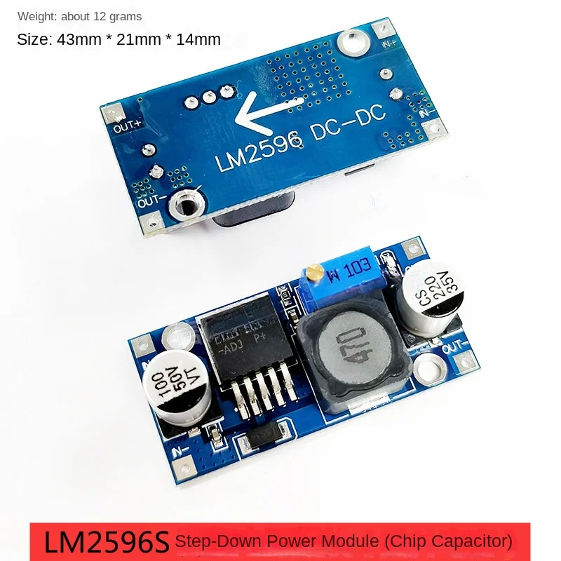 LM2596S DC-DC buck power module BUCK 3A adjustable buck module voltage regulator LM2576