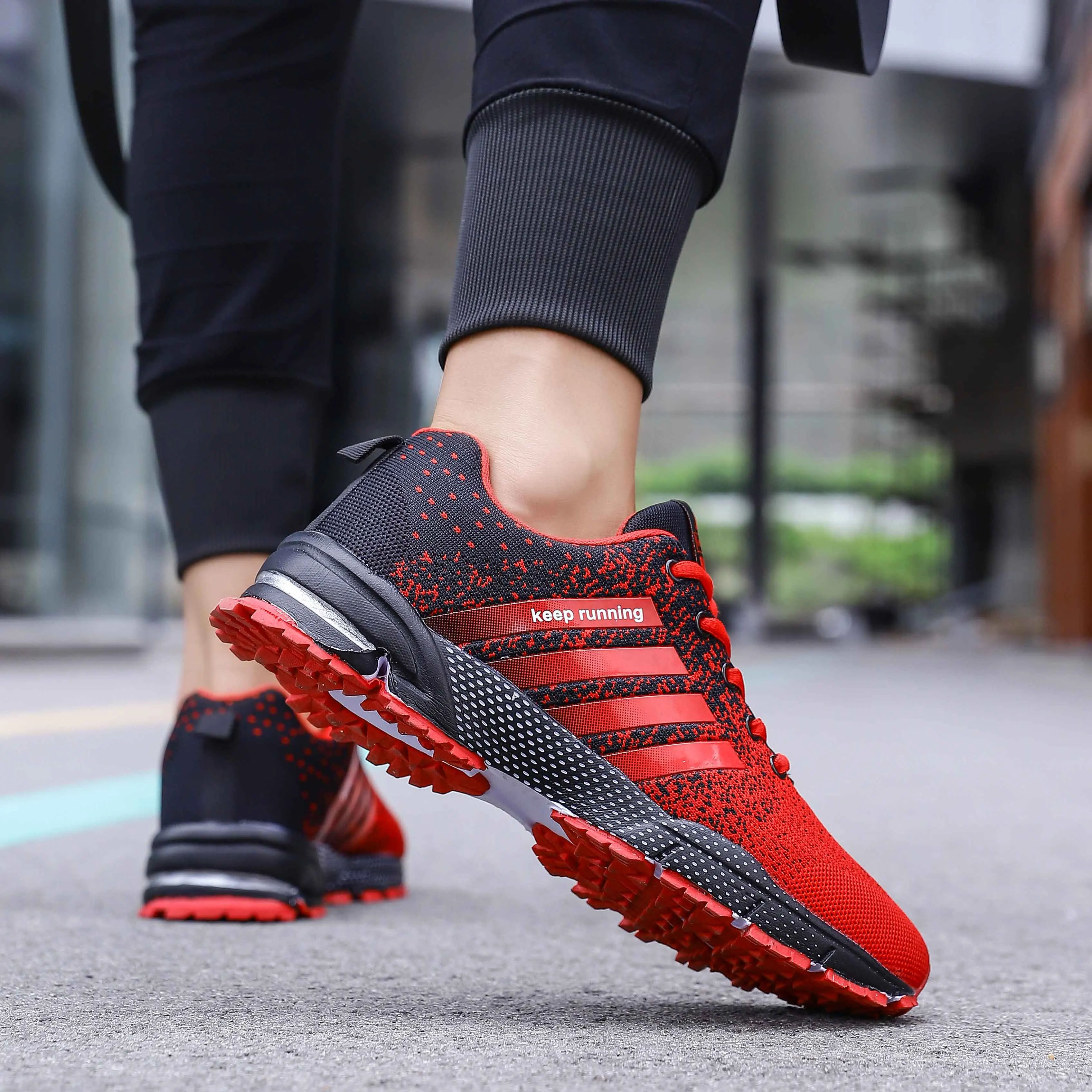 Original Men Shoes Breathable Running Sneakers Man Outdoor Light Comfortable Mesh  Casaul Tenis Walking Zapatillas Hombre